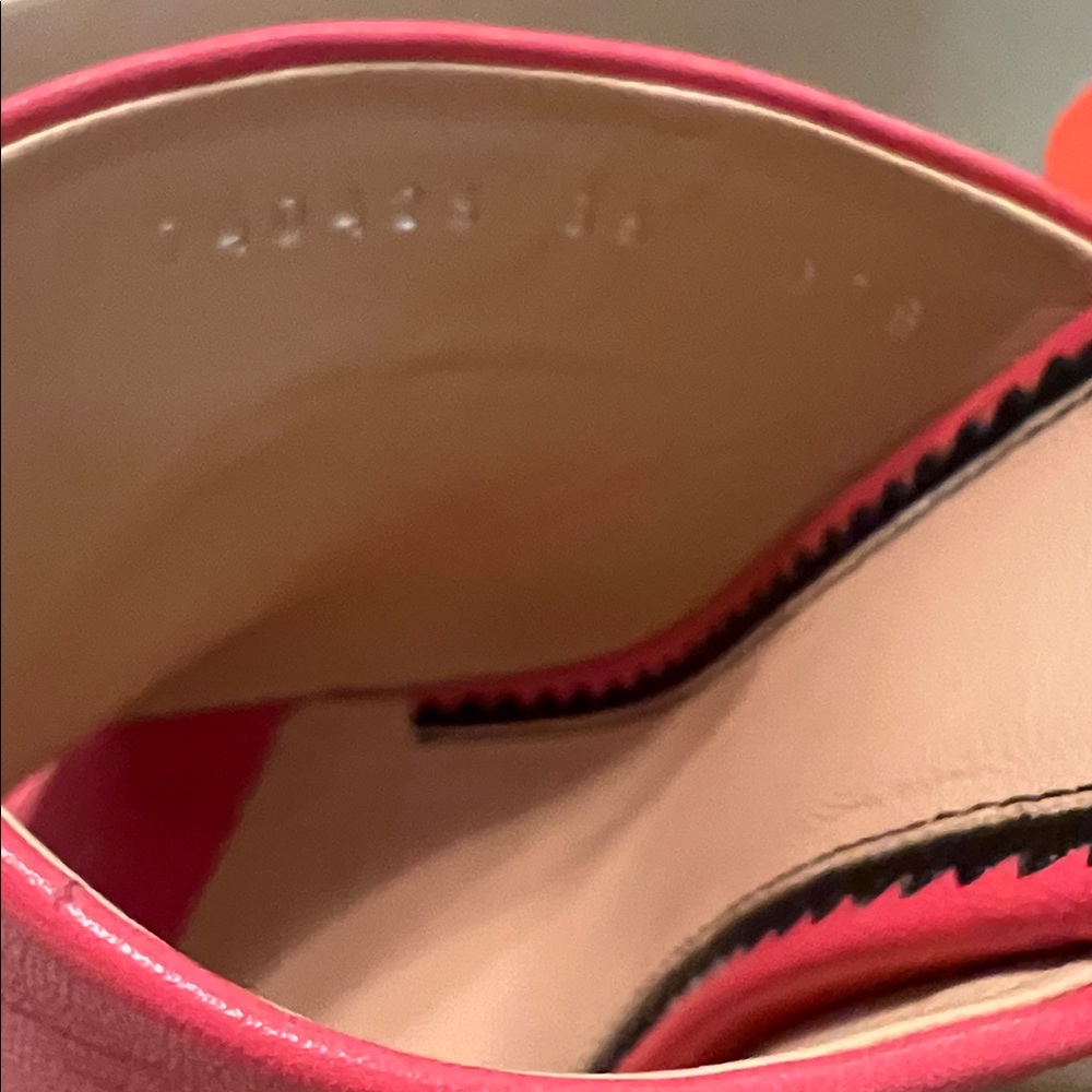 Authentic Pink Gucci platform retro heels - Picture 7 of 8